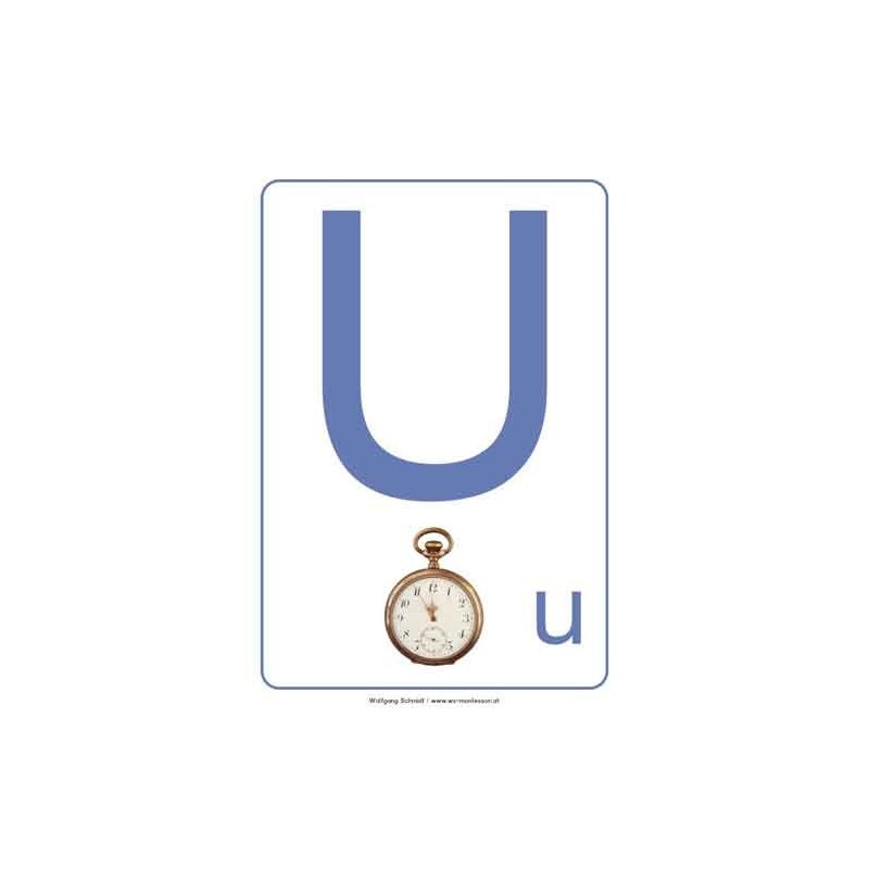 ABC Bodenplakate für Kindergarten A4