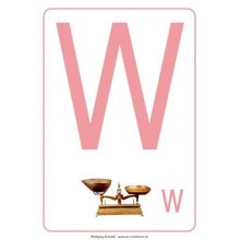 ABC floor posters for kindergarten A4