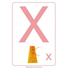 ABC floor posters for kindergarten A4