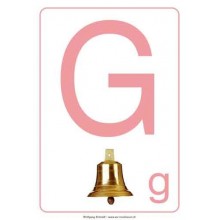 ABC floor posters for kindergarten A4