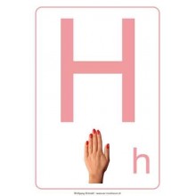 ABC floor posters for kindergarten A4