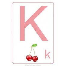 ABC floor posters for kindergarten A4