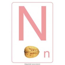 ABC floor posters for kindergarten A4