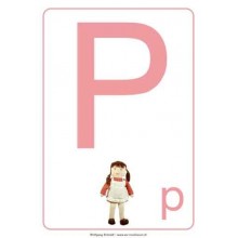 ABC floor posters for kindergarten A4