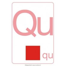 ABC floor posters for kindergarten A4