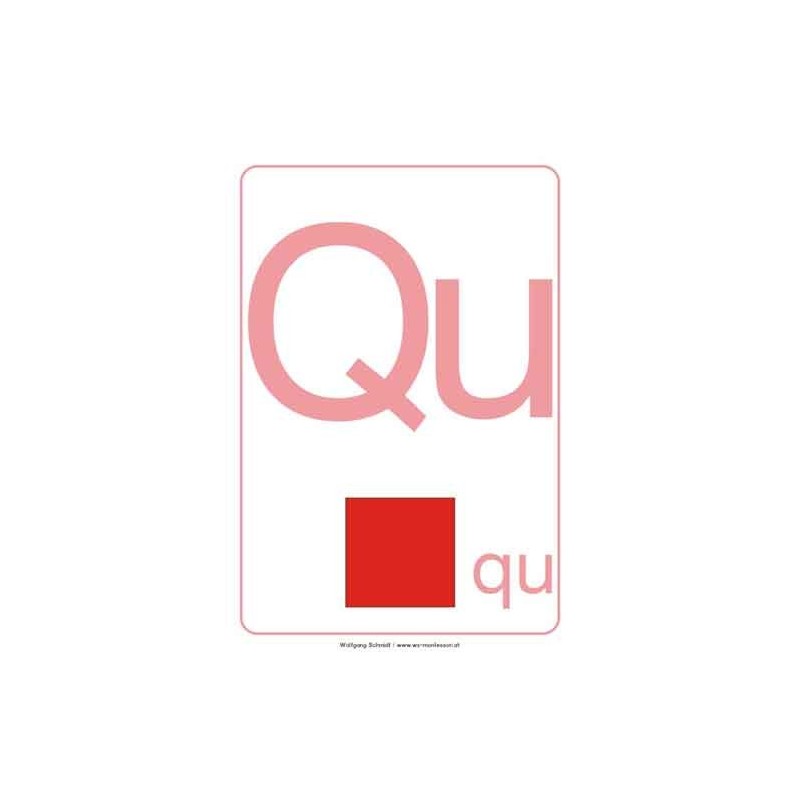 ABC floor posters for kindergarten A4