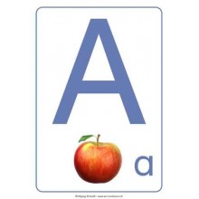 ABC floor posters for kindergarten A4