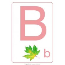 ABC floor posters for kindergarten A4