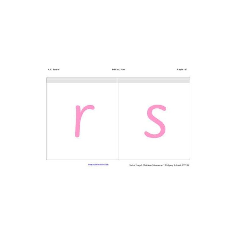 Brožúry ABC (Tento článok je k dispozícii aj v nemčine)