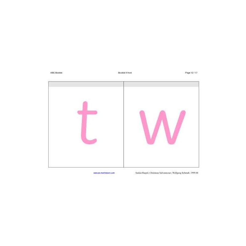 Brožúry ABC (Tento článok je k dispozícii aj v nemčine)