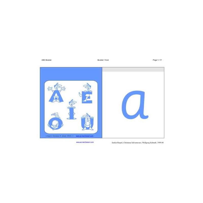 ABC Booklets (This article is also available in German)