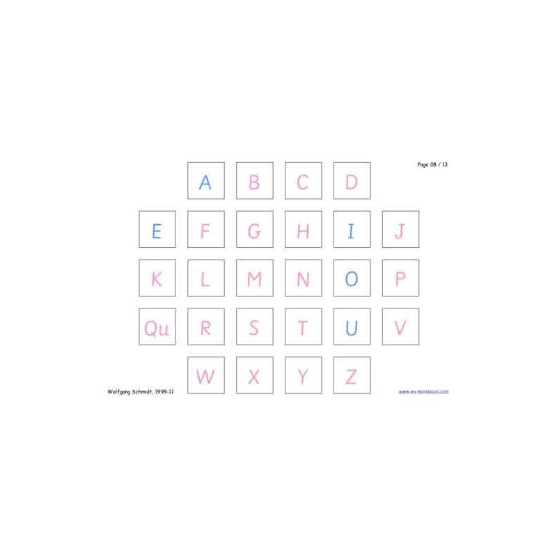 ABC Game	 (Dieser Artikel ist auch in deutsch erhältlich)