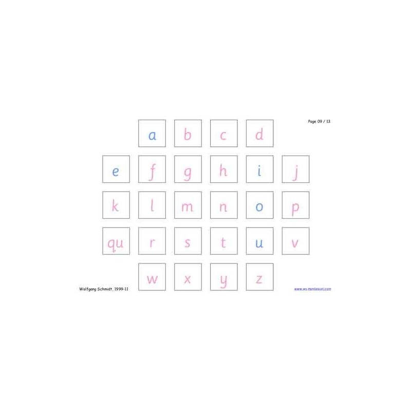 ABC Game	 (Dieser Artikel ist auch in deutsch erhältlich)