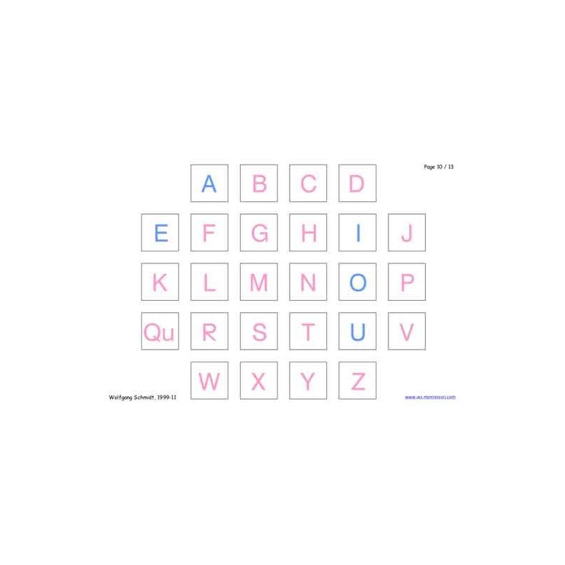 ABC Game	 (Dieser Artikel ist auch in deutsch erhältlich)