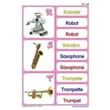 ABC in multiple languages with interact. Educational software