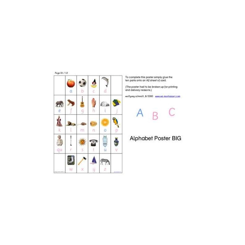 ABC Poster big (This article is also available in German)