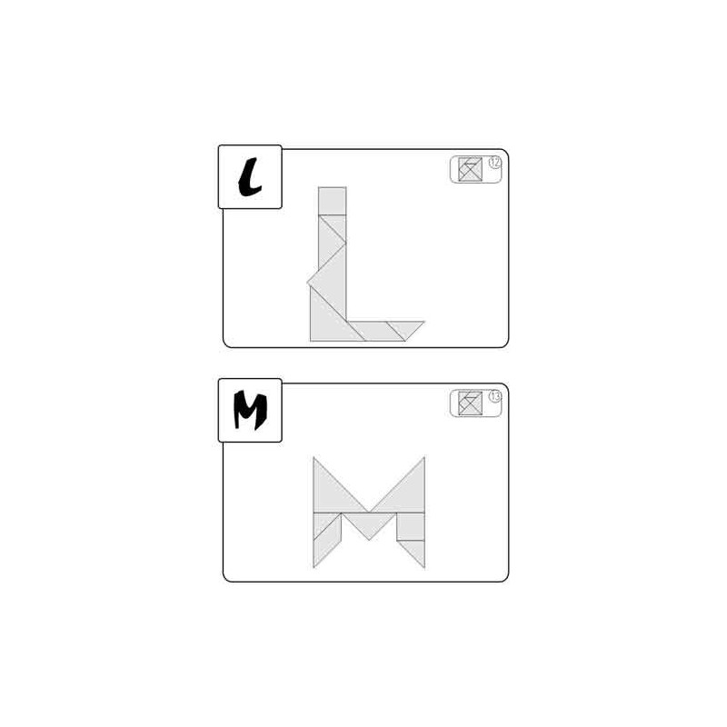 ABC Tangram EN	 (Dieser Artikel ist auch in deutsch erhältlich)