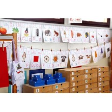 ABC wall posters for school A4