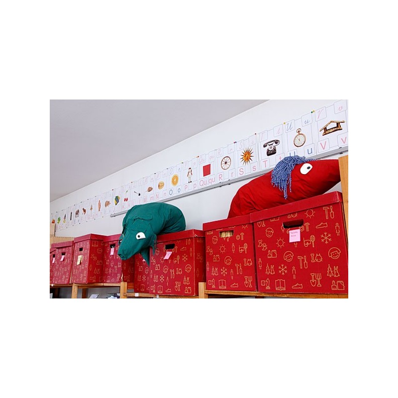 ABC Wandplakate für Schule A4 ABC Wandplakate für Schule A4