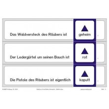 Adjectives with the robber Hotzenplotz, adj. Blue