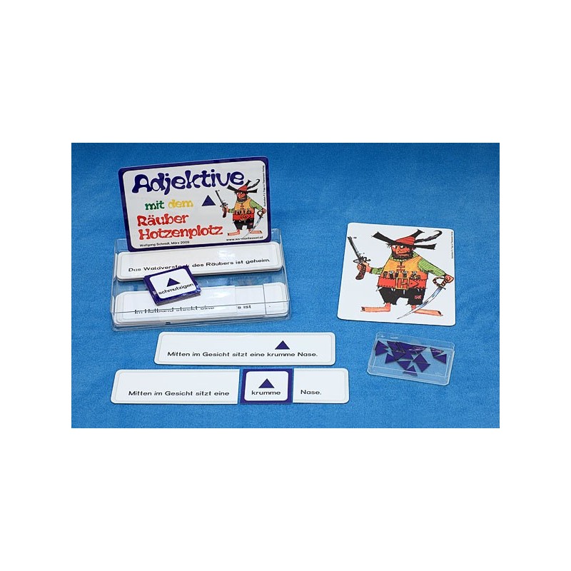 Prídavné mená k lupičovi Hotzenplotzovi, adj. Blue