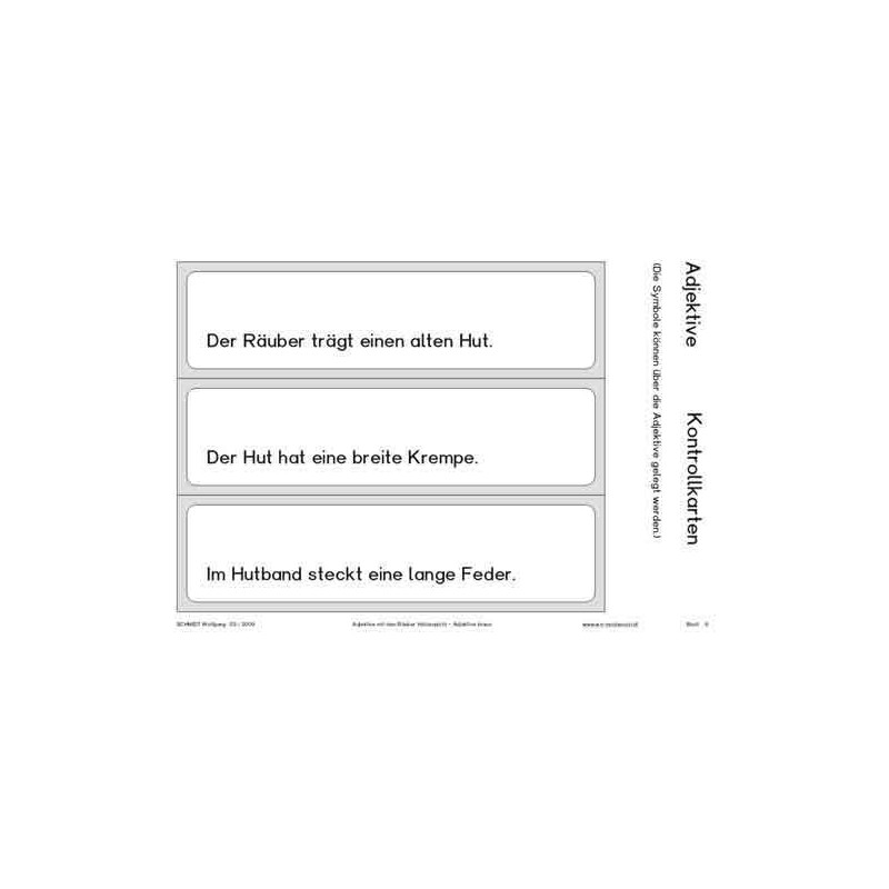 Adjektive mit dem Räuber Hotzenplotz, Adj. braun