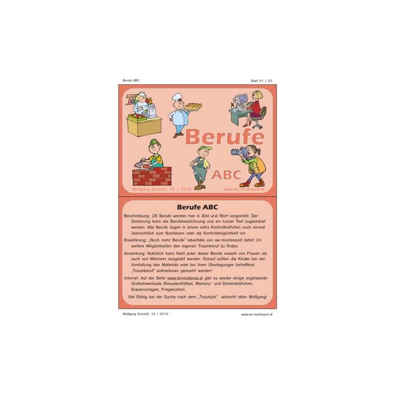 Berufe - ABC Berufe - ABC