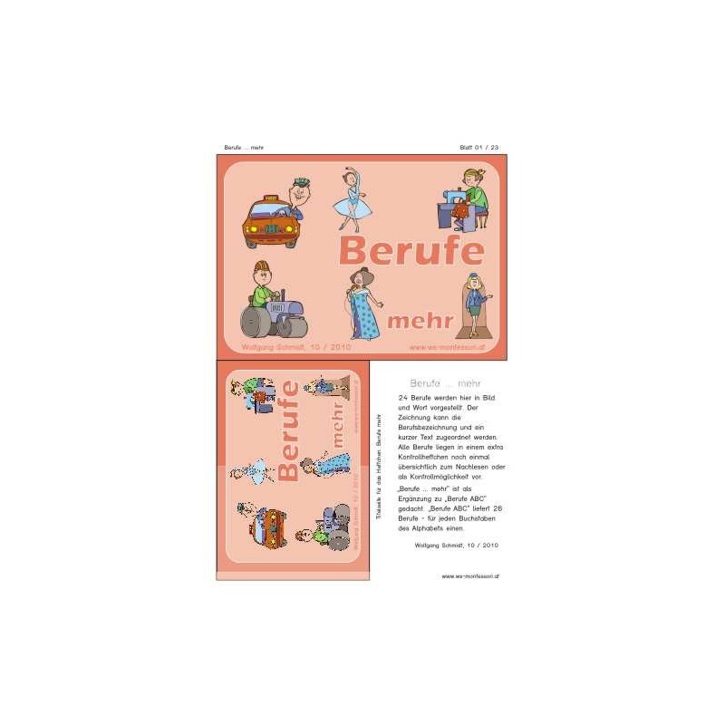 Berufe - mehr