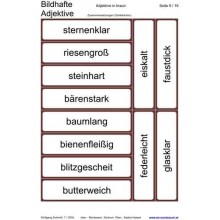 Pictorial adjectives, adj. Brown