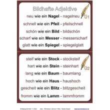 Bildhafte Adjektive, Adj. braun