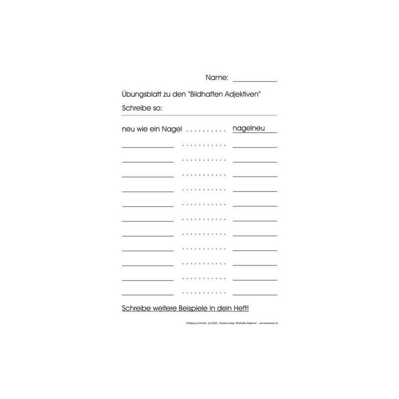 Pictorial adjectives, adj. Brown