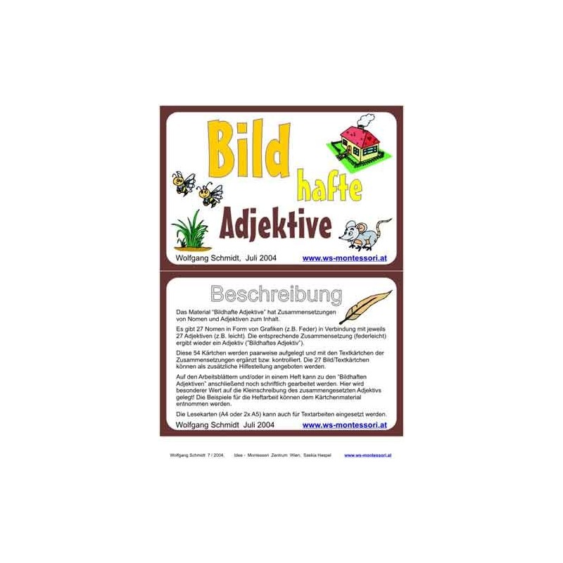 Bildhafte Adjektive, Adj. braun