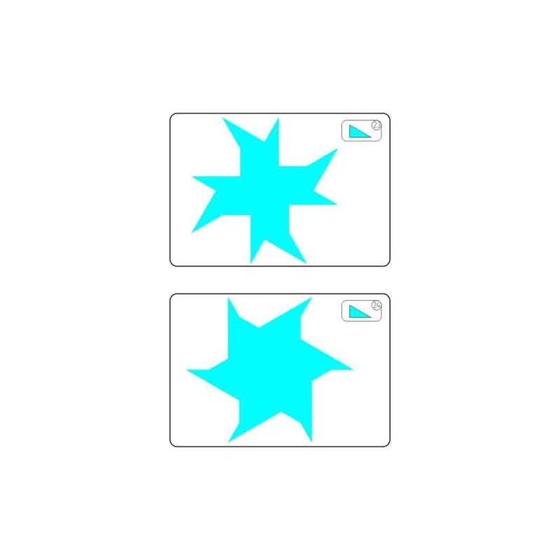 Blue Triangles (Dieser Artikel ist auch in deutsch erhältlich)