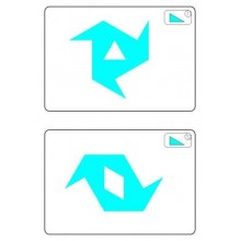 Blue Triangles (Dieser Artikel ist auch in deutsch erhältlich)