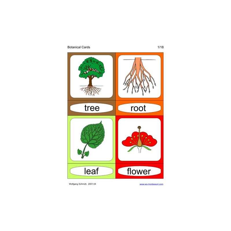 Botanical Cards (Dieser Artikel ist auch in deutsch erhältlich)