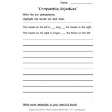 Comparative Adjectives (This article is also available in German)