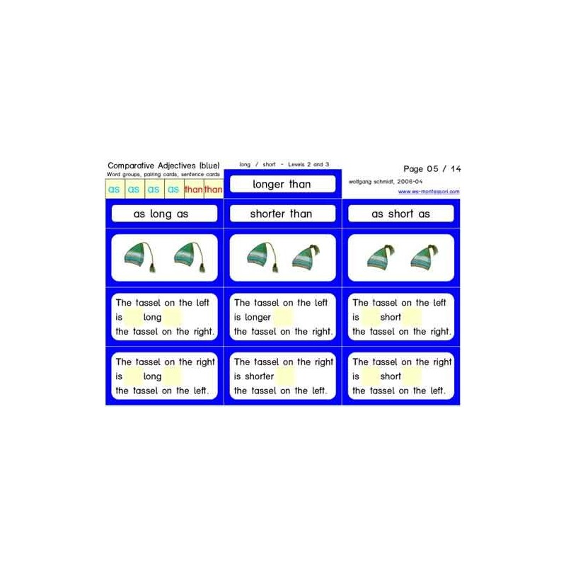 Comparative Adjectives (This article is also available in German)