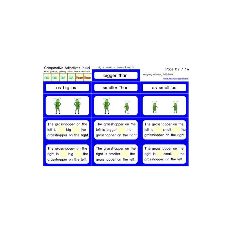 Comparative Adjectives (This article is also available in German)