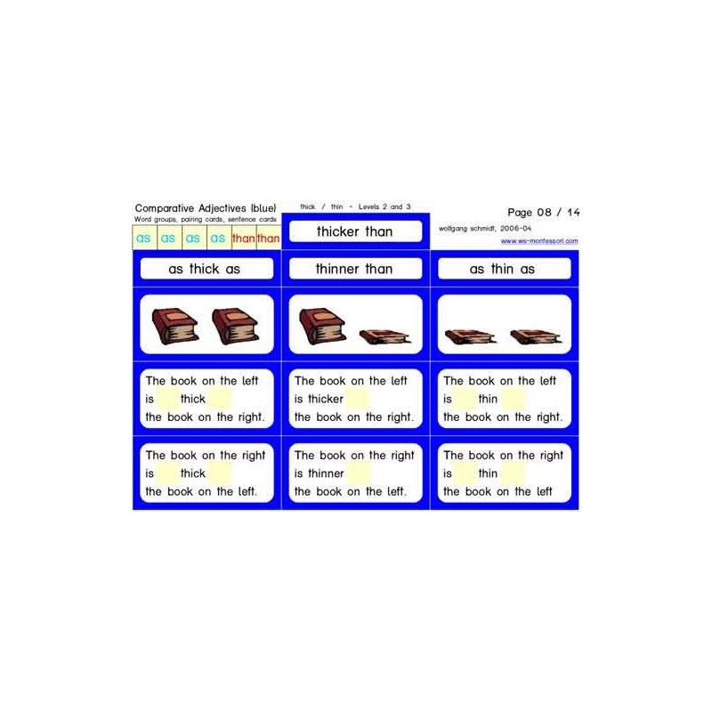 Comparative Adjectives (This article is also available in German)