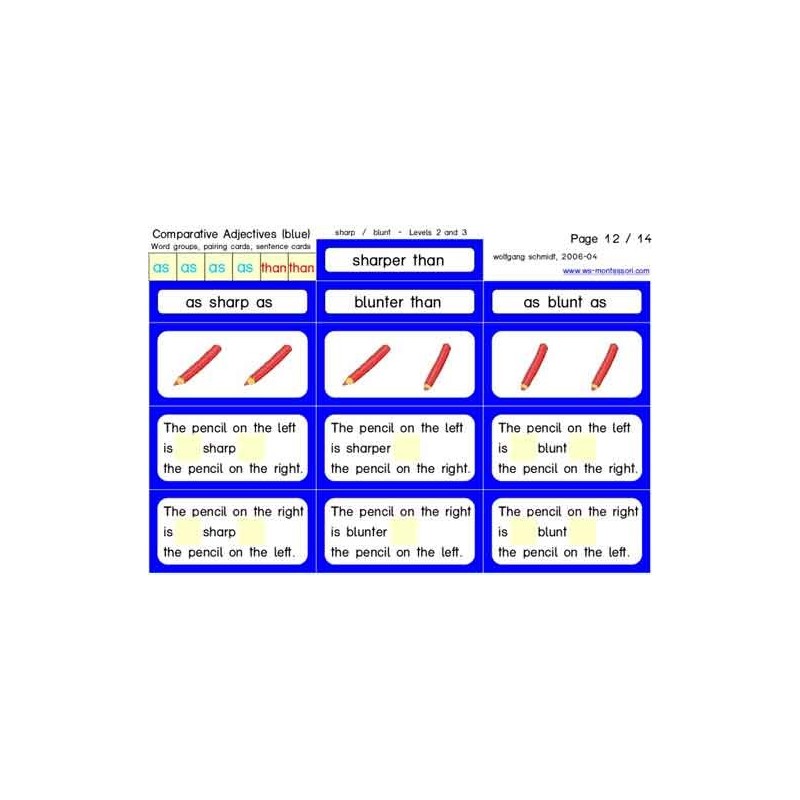 Comparative Adjectives (This article is also available in German)