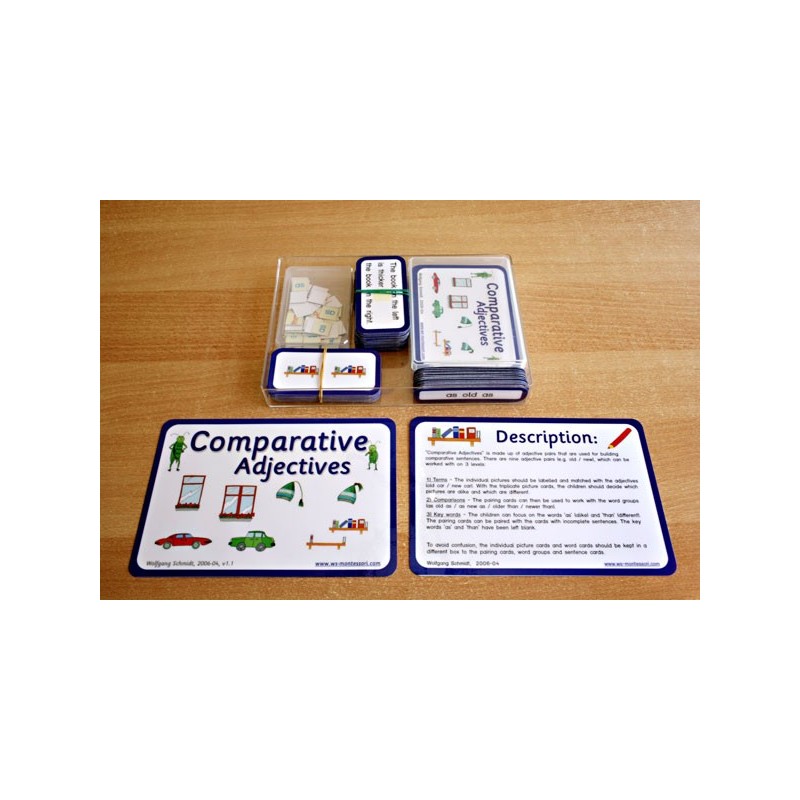 Comparative Adjectives	 (Dieser Artikel ist auch in deutsch erhältlich)