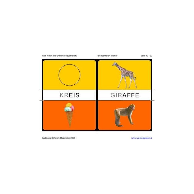 The duck in the soup plate