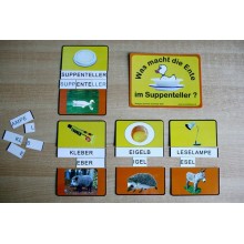 Kačka v polievkovom tanieri