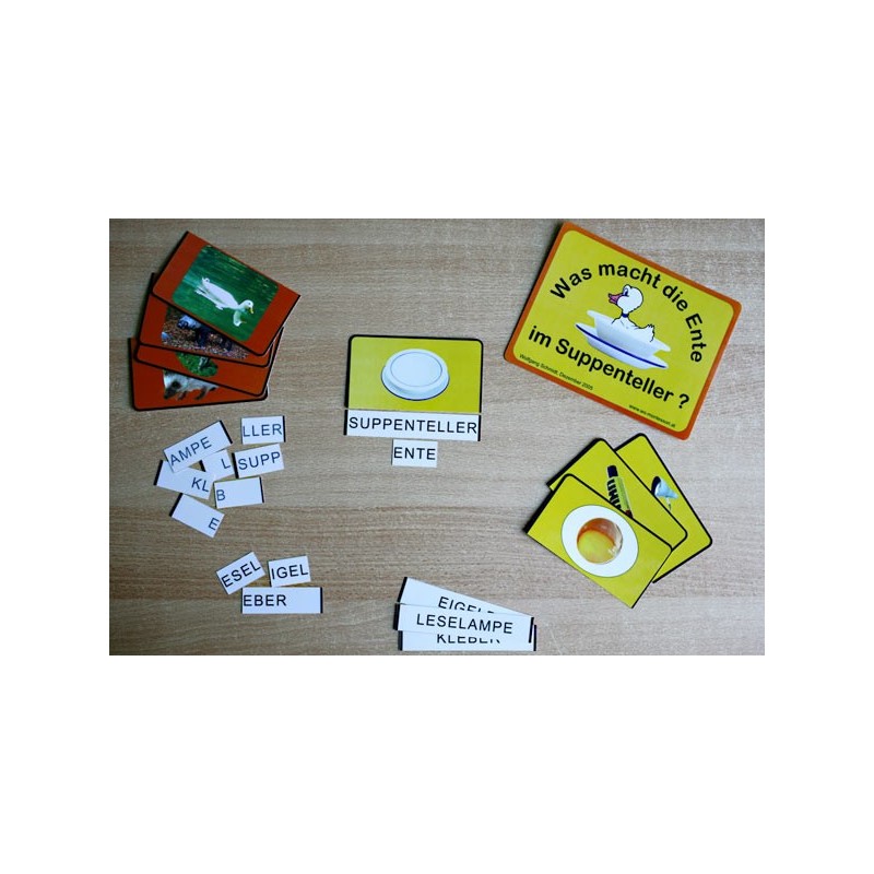 Kačka v polievkovom tanieri