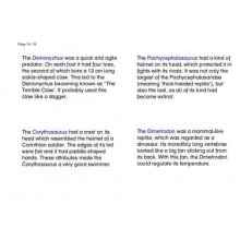 Dinosaurs (This article is also available in German)