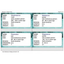 Dinosaurs (Dieser Artikel ist auch in deutsch erhältlich)