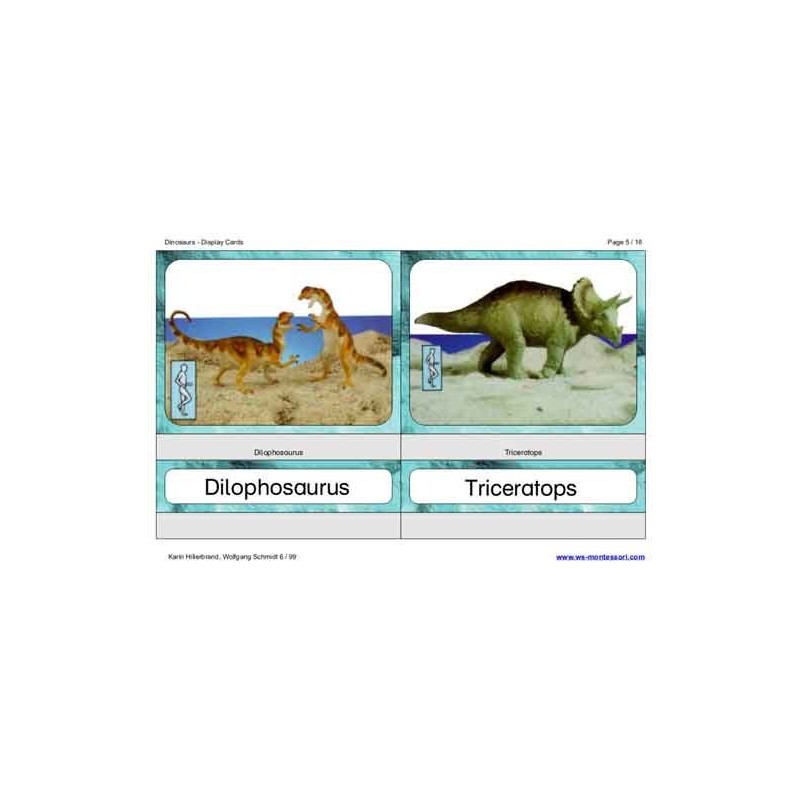 Dinosaurs (Dieser Artikel ist auch in deutsch erhältlich)