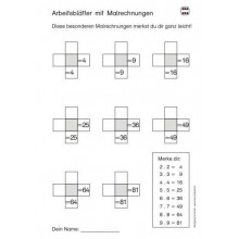 Multiplication tables - in brief