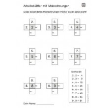 Multiplication tables - in brief