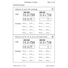 Einmaleins - In Kürze